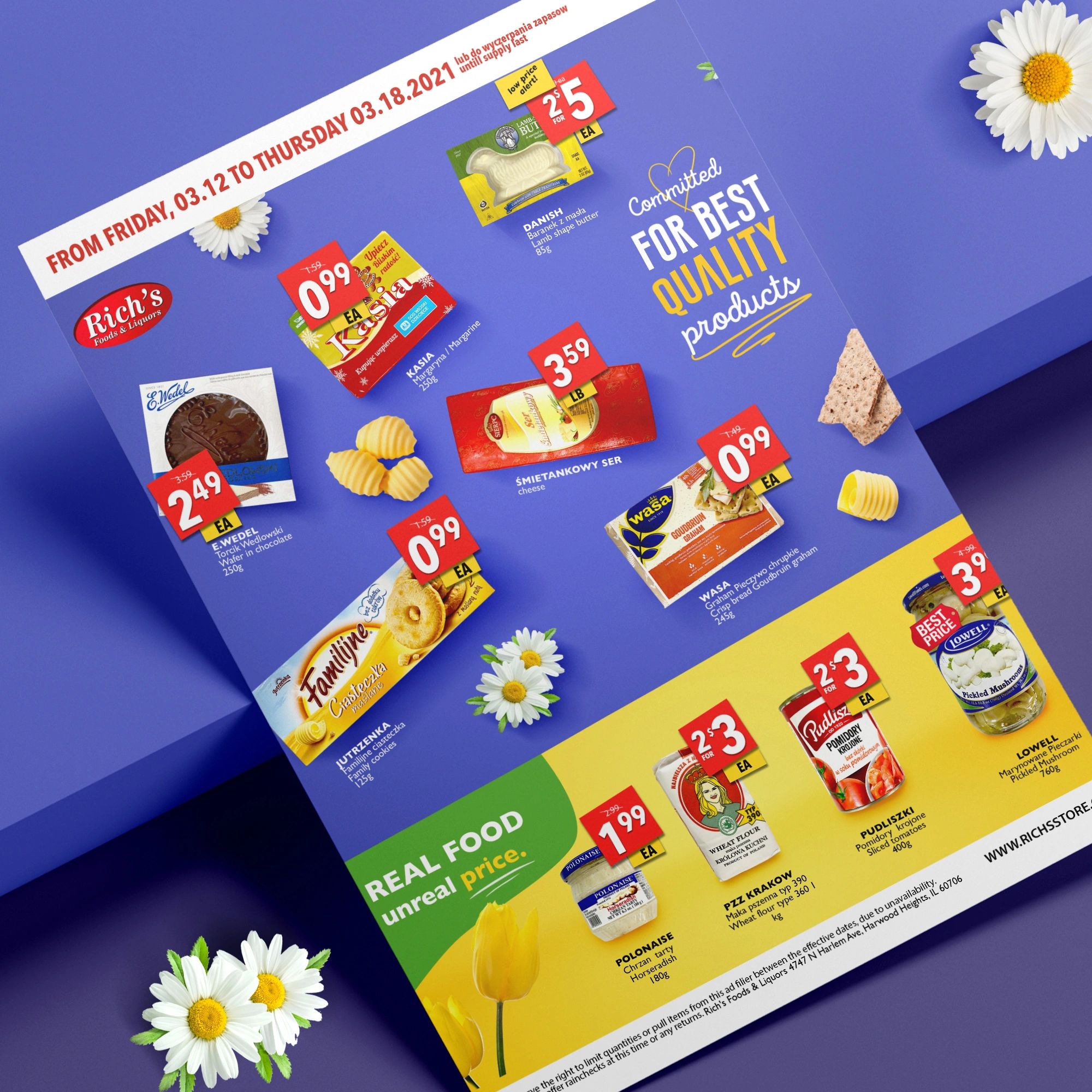 Rich's Foods & Liquors Grocery Store, Food, Supermarket